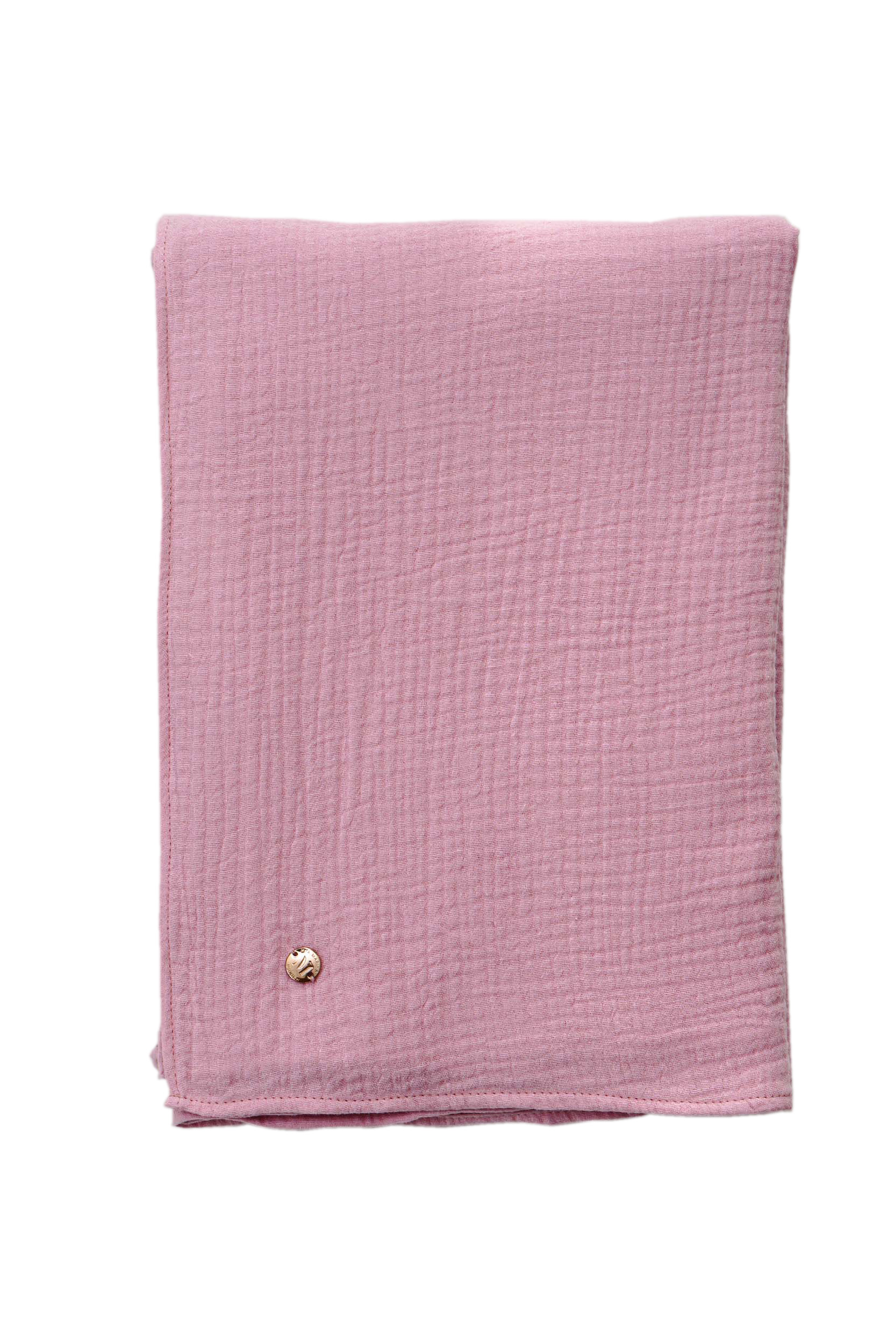 nachhaltiger Musselinschal Tuch Biobaumwolle Schal Damen Light Pink rosa Mia Marisa