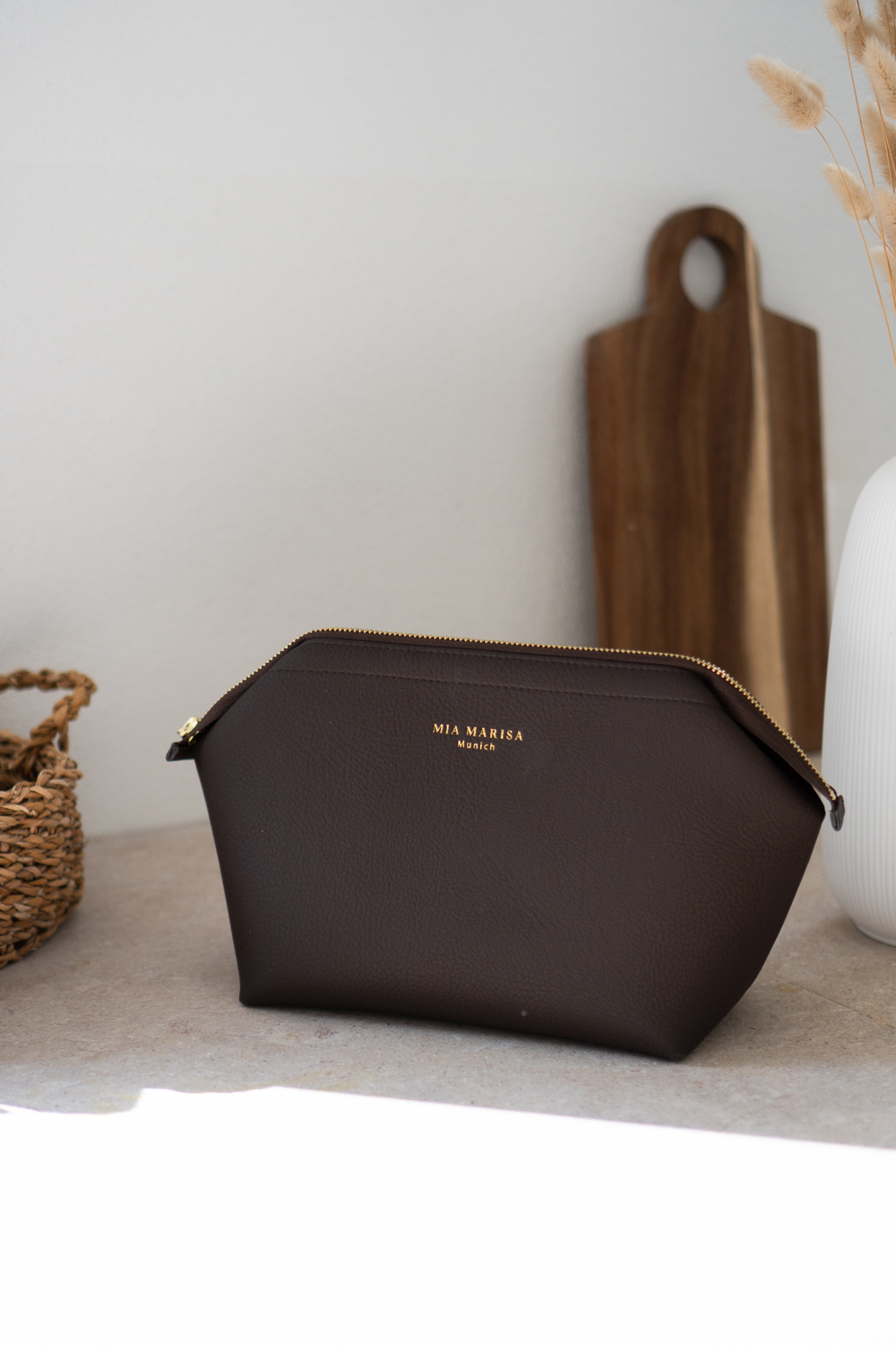 Toiletry Bag M - Mocha Brown